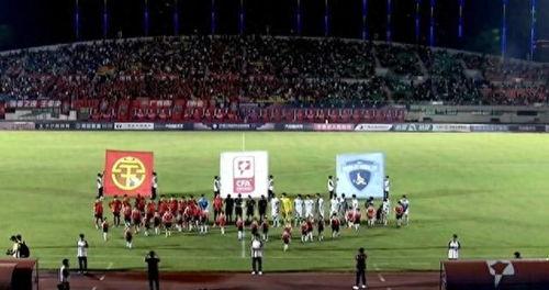 中甲第23轮 济南兴洲vs广州下半场,济南兴洲与广州下半场激战正酣  第3张